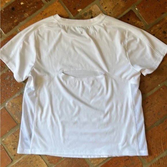SPYDER Women's Short Sleeve w/ Back Opening & Mesh Insert top szM - Picture 11 of 13